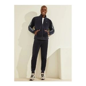 GUESS Fulham Velvet Stripe Joggers NWT